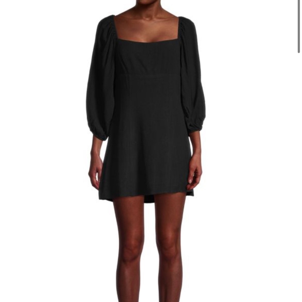LUSH Puff Sleeve Dress